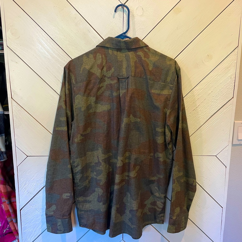 Camo button down - Picture 2 of 3